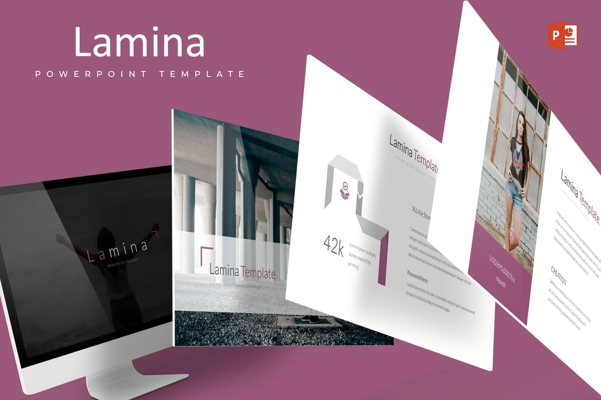 Lamina - Template PowerPoint Serbaguna untuk Presentasi Menarik