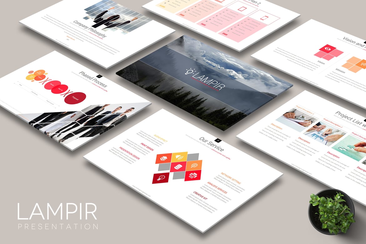 Template PowerPoint LAMPIR: Presentasi Kreatif untuk Segala Keperluan