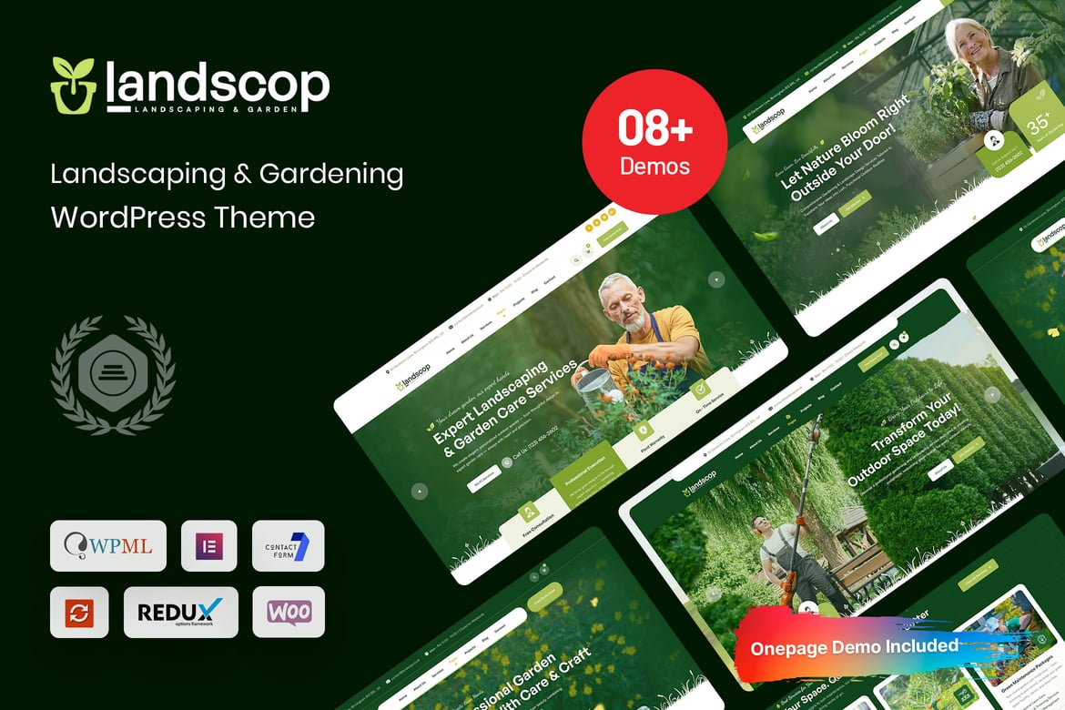 Landscop - Tema WordPress untuk Layanan Lanskap dan Berkebun yang Menawan