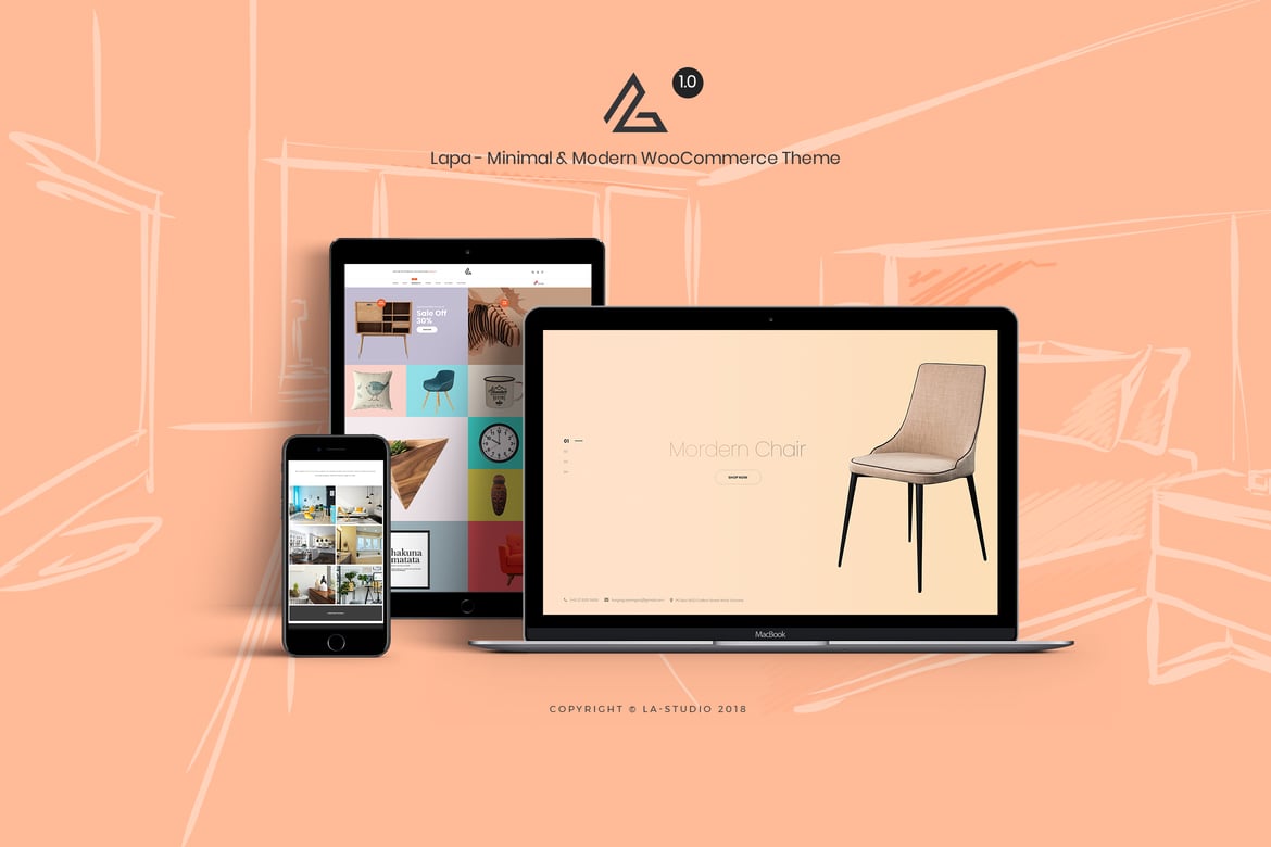 Lapa - Tema WooCommerce Minimalis dan Modern untuk Toko Online Anda