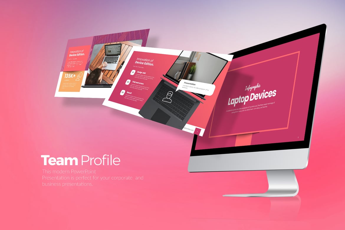 Template Presentasi PowerPoint untuk Laptop yang Menarik dan Profesional