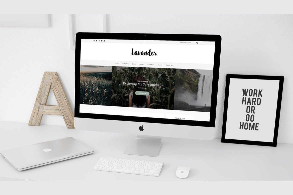 Lavander - Tema WordPress Bergaya untuk Blog Fashion Anda