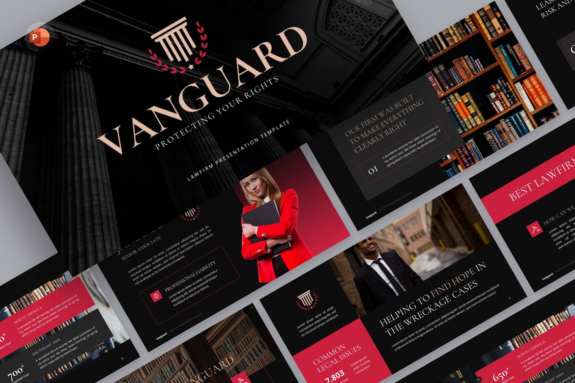 Template PowerPoint Hukum yang Menarik dan Profesional