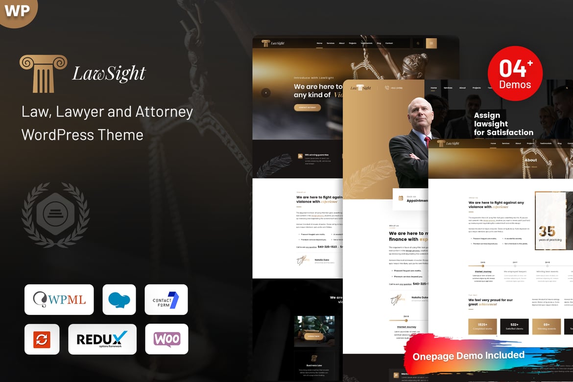 Lawsight - Tema WordPress Profesional untuk Kantor Hukum dan Pengacara