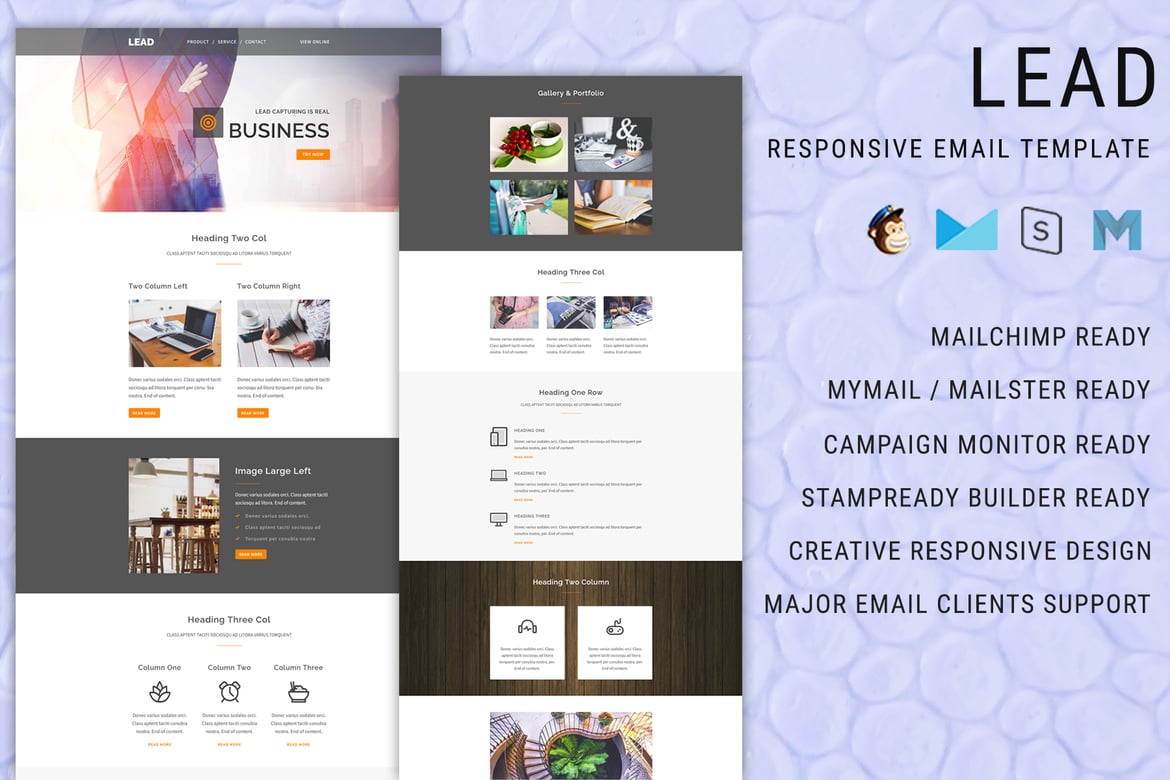 LEAD - Template Email Responsif Serbaguna untuk Semua Kebutuhan Bisnis