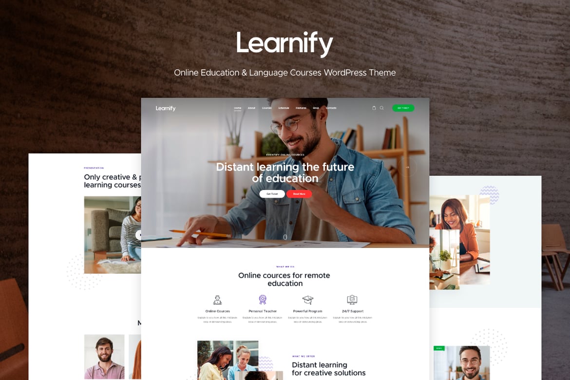 Tema WordPress Pendidikan Modern: Learnify untuk Semua Jenjang
