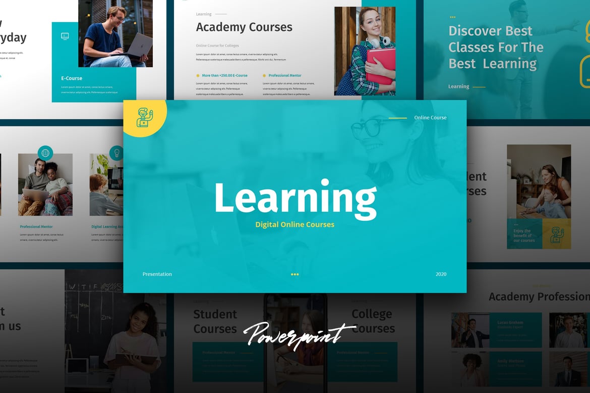 Template Powerpoint Pendidikan yang Profesional dan Serbaguna