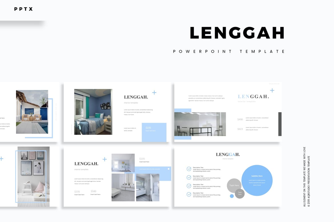 Lenggah - Template PowerPoint Multifungsi yang Menarik