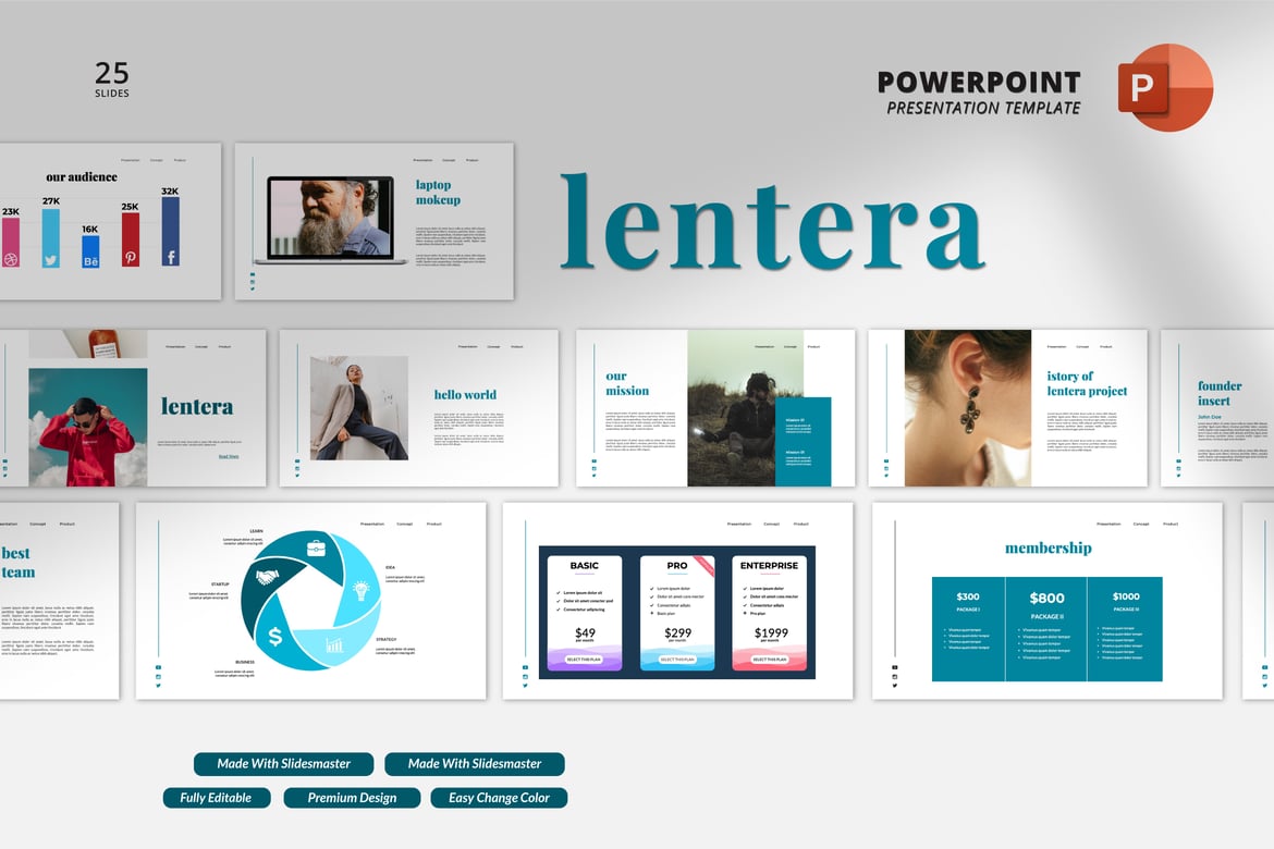 Template PowerPoint Lentera: Solusi Presentasi Multifungsi yang Menarik