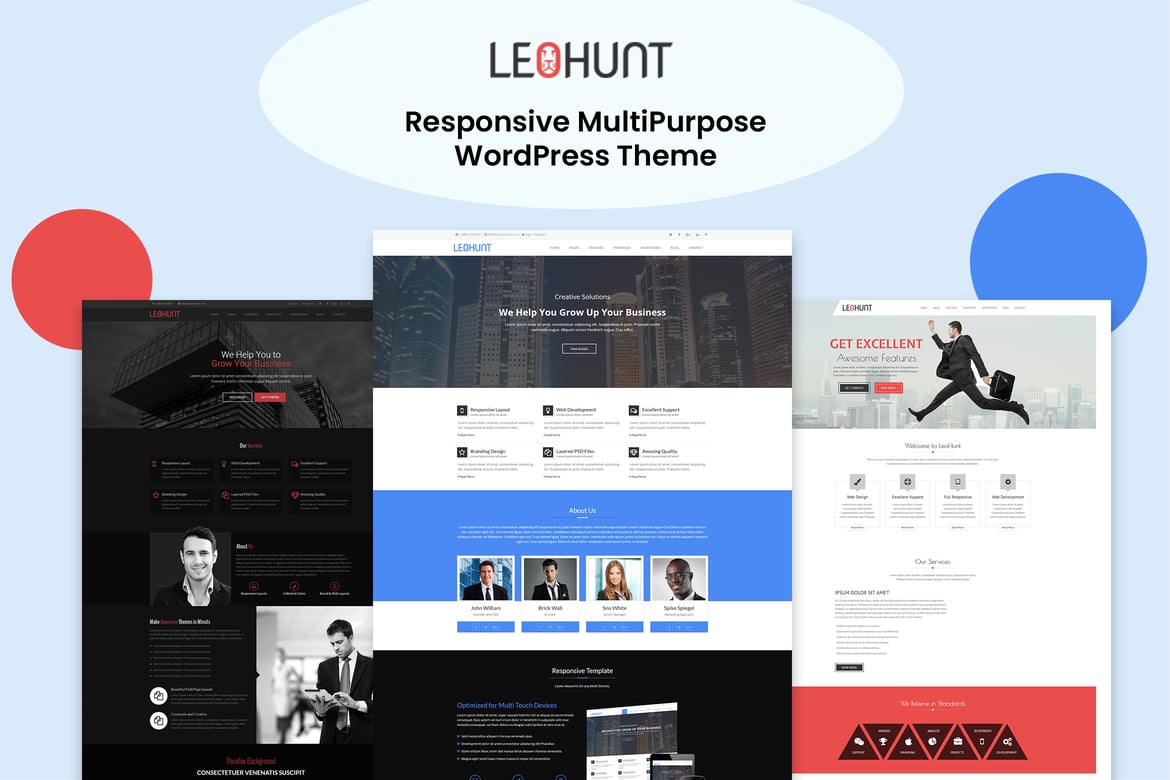 LeoHunt - Tema WordPress Serbaguna yang Responsif dan Profesional