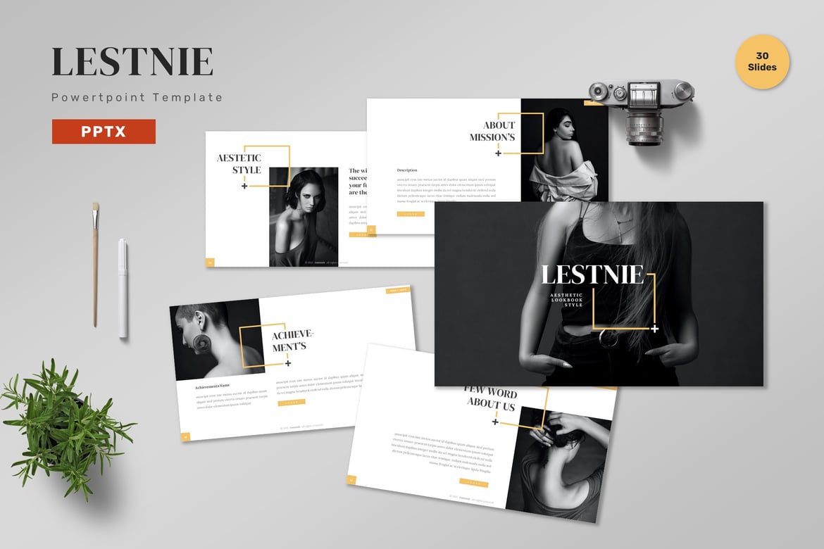 Template PowerPoint Lestnie - Solusi Presentasi Menarik untuk Bisnis dan Pribadi
