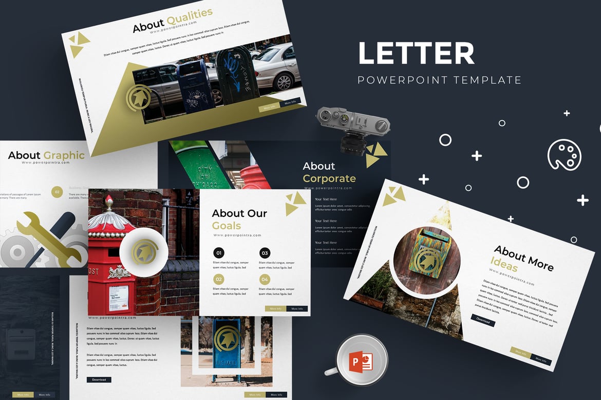 Template Powerpoint Surat yang Menarik dan Serbaguna