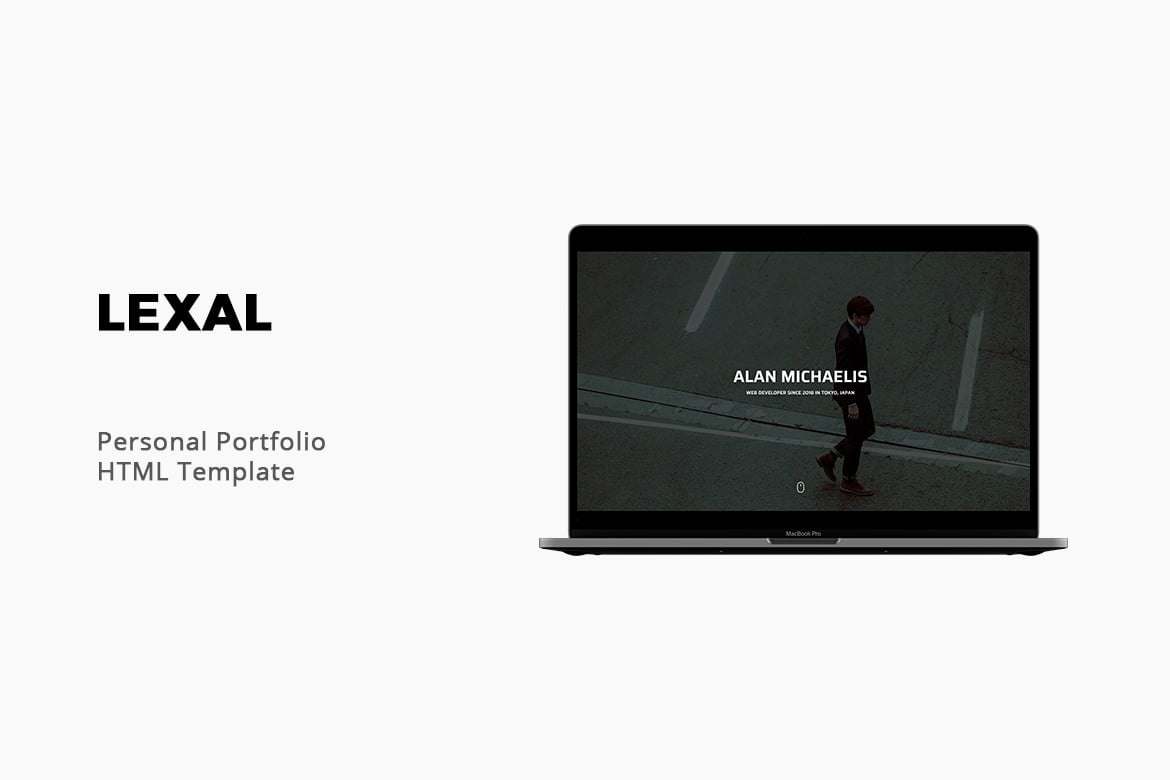 Lexal - Template Website Portofolio Pribadi yang Menarik