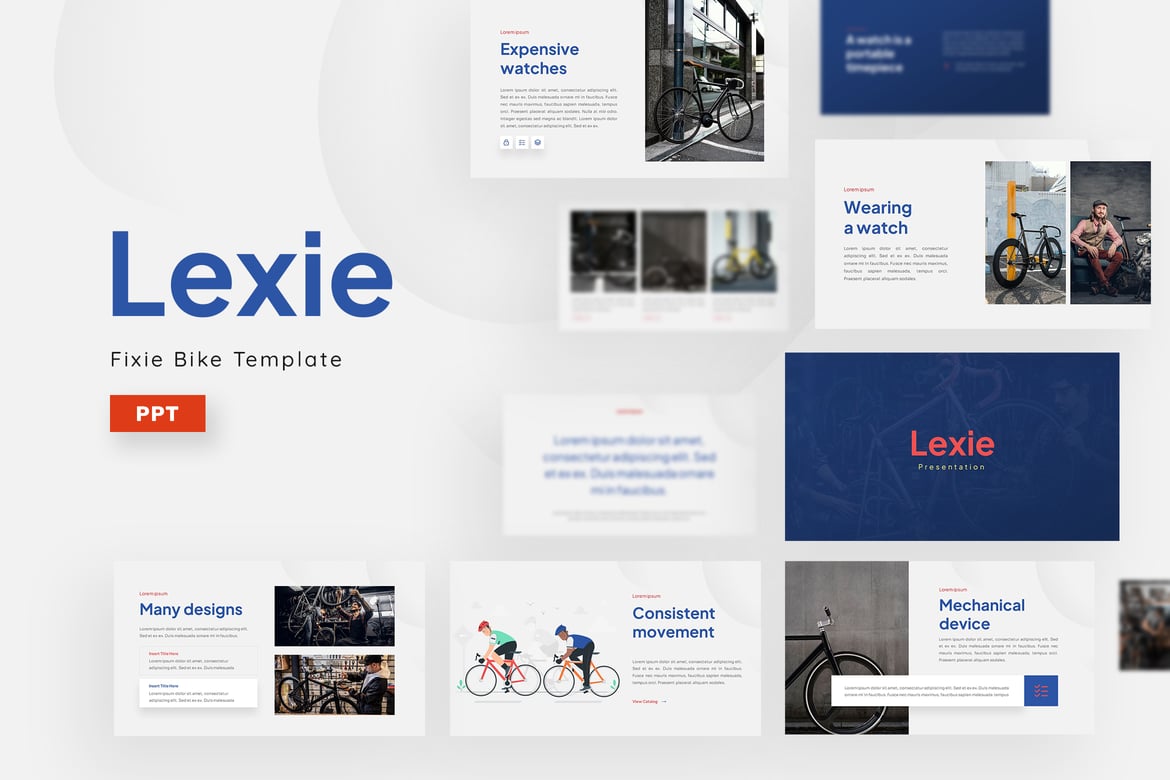 Template Presentasi PowerPoint Lexie yang Menarik dan Mudah Digunakan