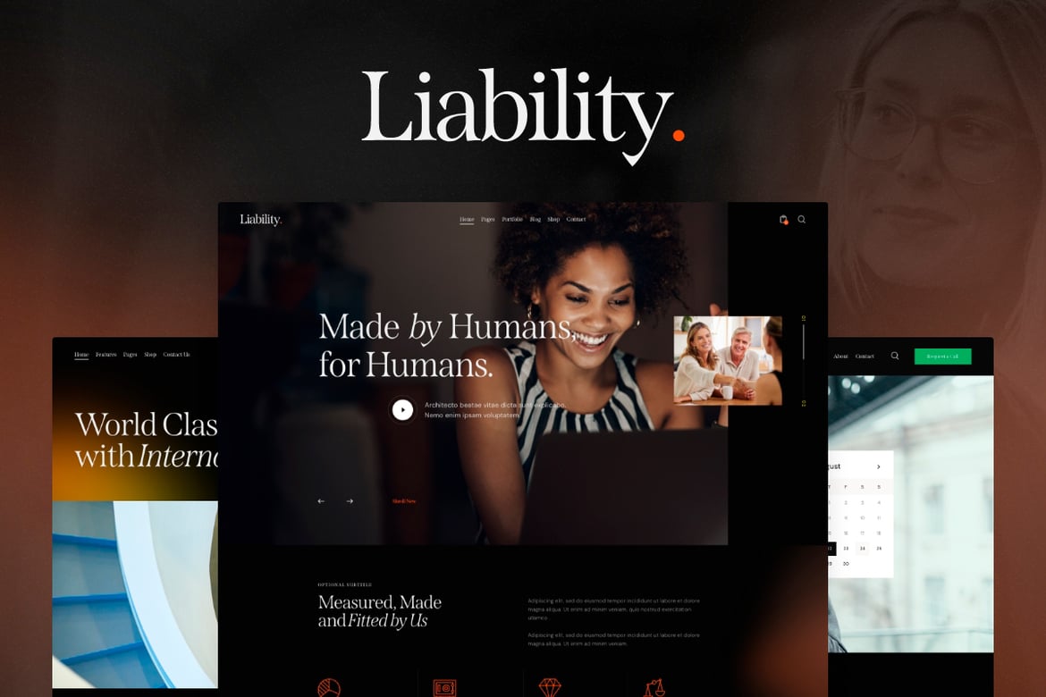 Tema WordPress Asuransi Liability - Solusi Ideal untuk Agen dan Konsultan Keuangan