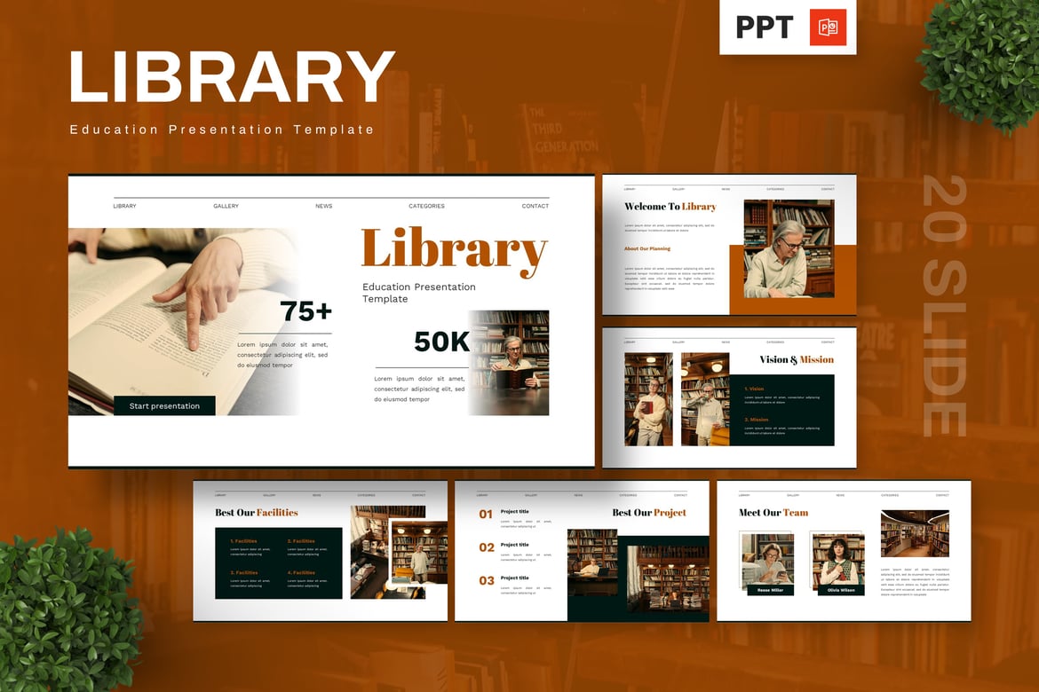 Template Presentasi Pendidikan - Powerpoint dan Google Slides