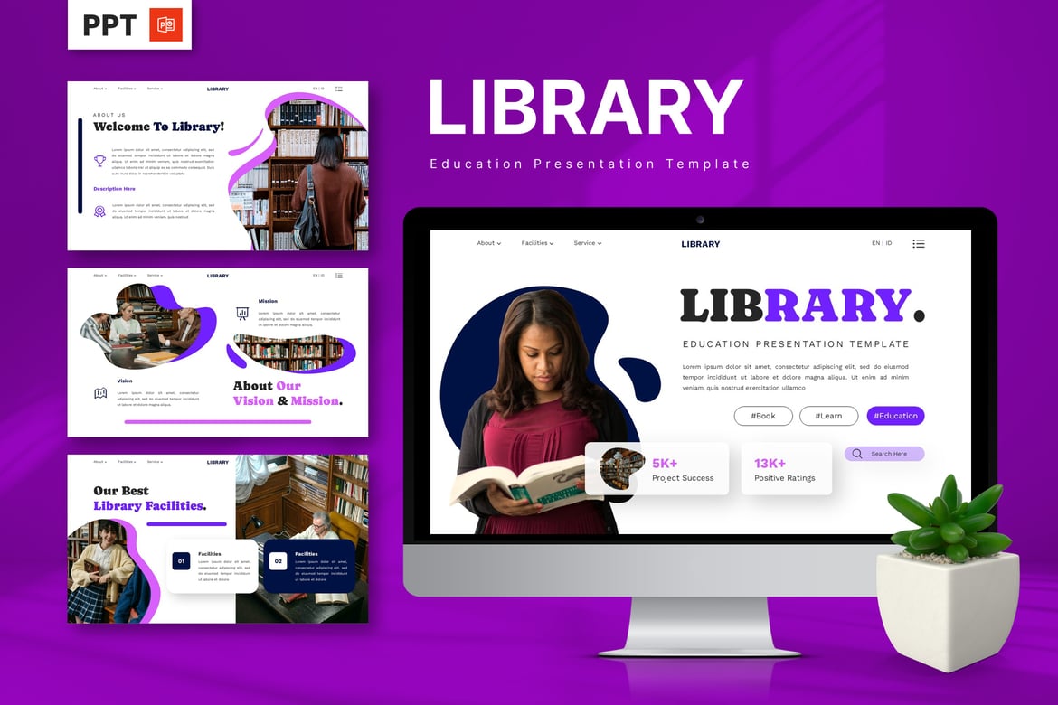 Template Presentasi Pendidikan - PowerPoint Kreatif