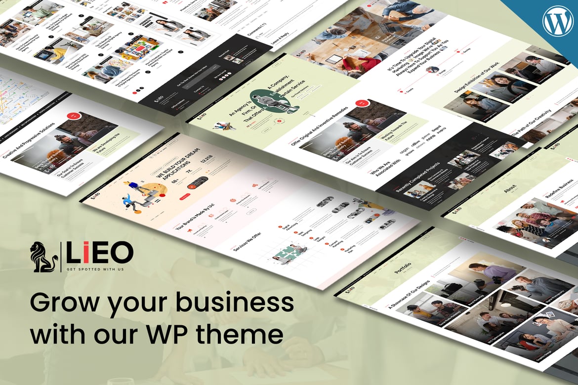 LIEO - Tema WordPress Konsultasi Bisnis yang Kreatif dan Modern