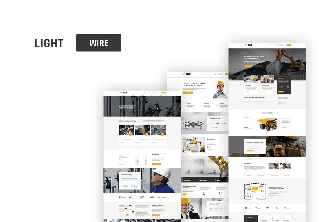 Tema WordPress Serbaguna untuk Konstruksi dan Industri