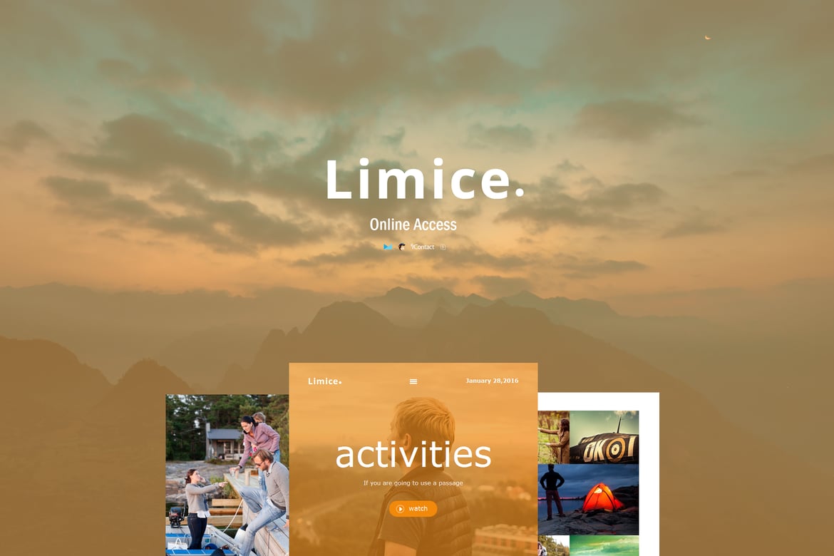 Limice - Template E-mail Responsif yang Modern dan Menarik