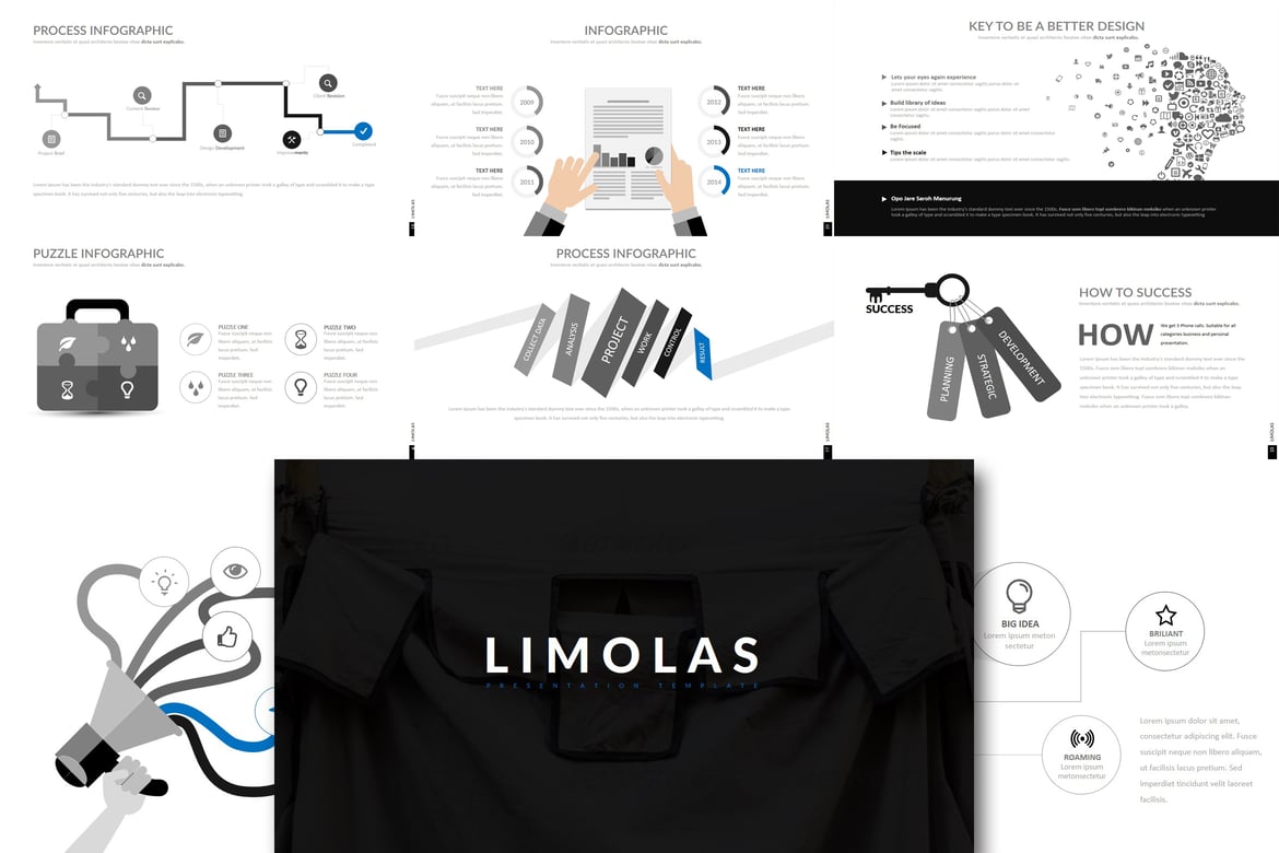 Limolas - Template PowerPoint Kreatif dan Multifungsi