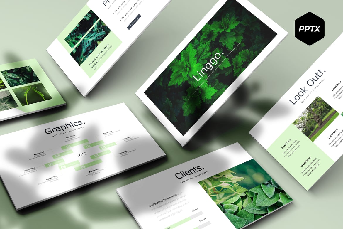 Linggo - Template PowerPoint Serbaguna yang Menarik