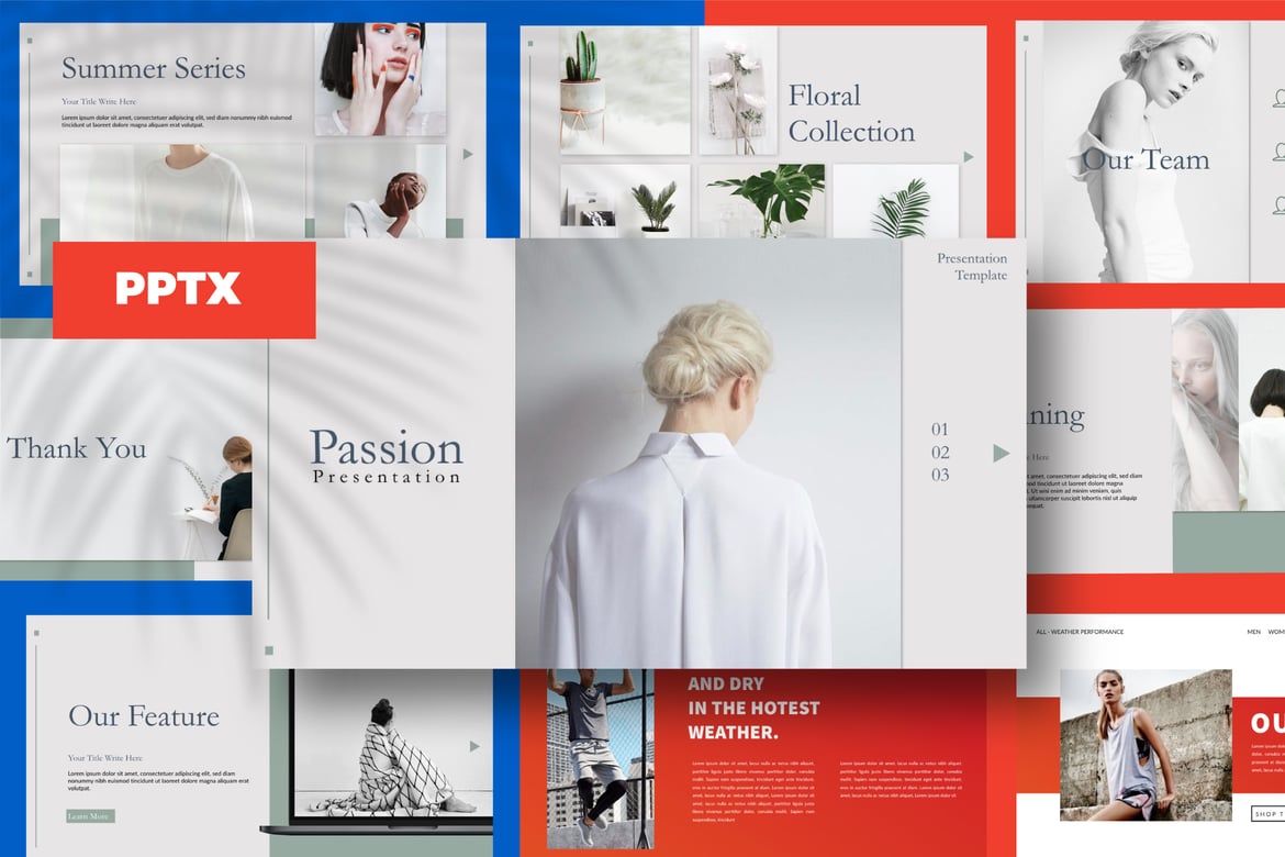 Template Presentasi Lippitude - Solusi Kreatif untuk PowerPoint Anda