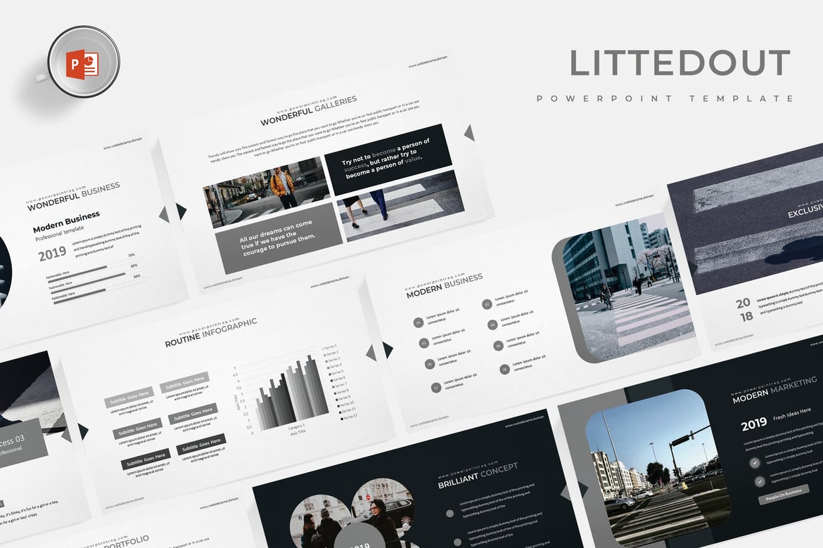 Template PowerPoint Littedot - Solusi Presentasi Multiguna yang Menarik