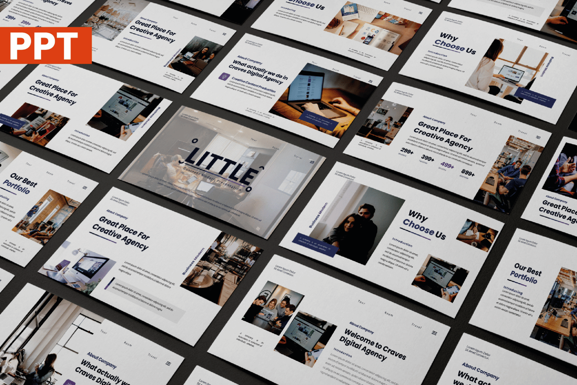 Template PowerPoint Modern untuk Presentasi Efektif