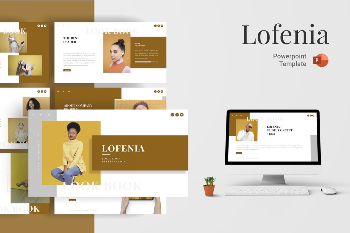 Lofenia - Template Presentasi PowerPoint yang Menakjubkan
