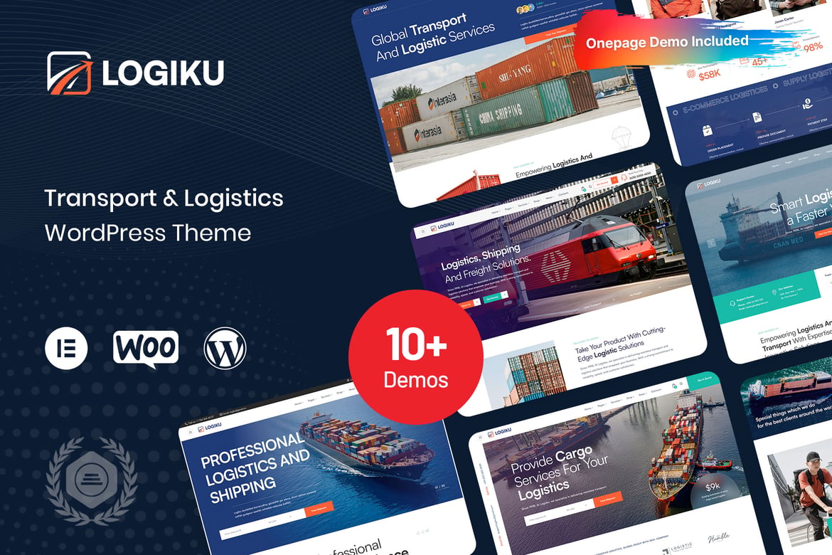 Tema WordPress Logiku: Solusi Ideal untuk Transportasi dan Logistik