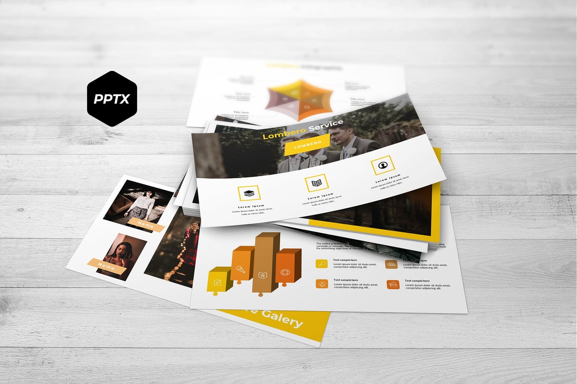 Template PowerPoint Lombero - Solusi Presentasi Menarik dan Profesional