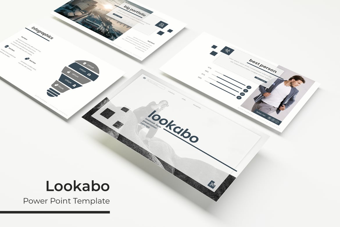 Template PowerPoint Lookabo - Presentasi Profesional yang Menarik