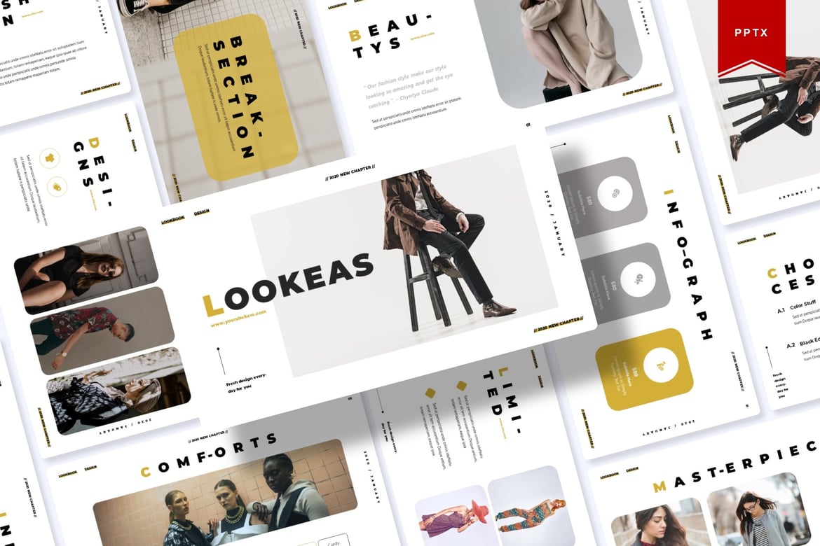 Lookeas | Template Presentasi PowerPoint yang Menarik