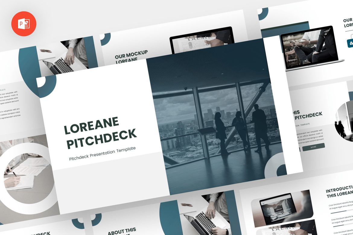 Loreane - Template Presentasi Powerpoint yang Modern dan Profesional