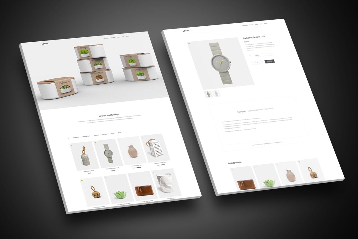 Lotus - Tema WordPress WooCommerce Modern dan Segar