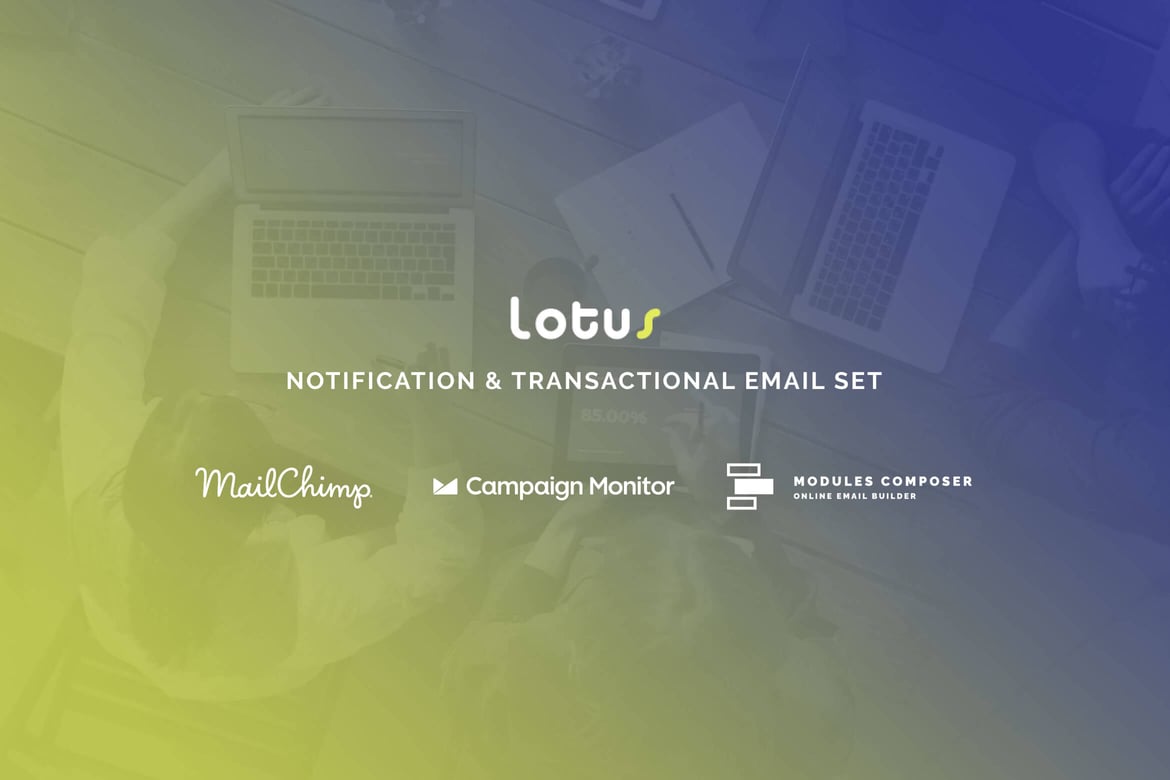 Lotus - Template Email Notifikasi yang Responsif dan Menarik