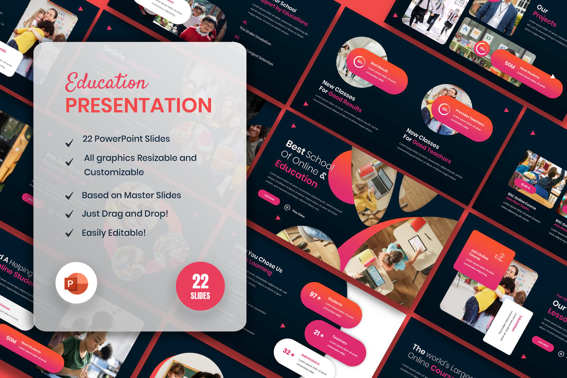 Template PowerPoint Presentasi Loyer untuk Berbagai Kebutuhan