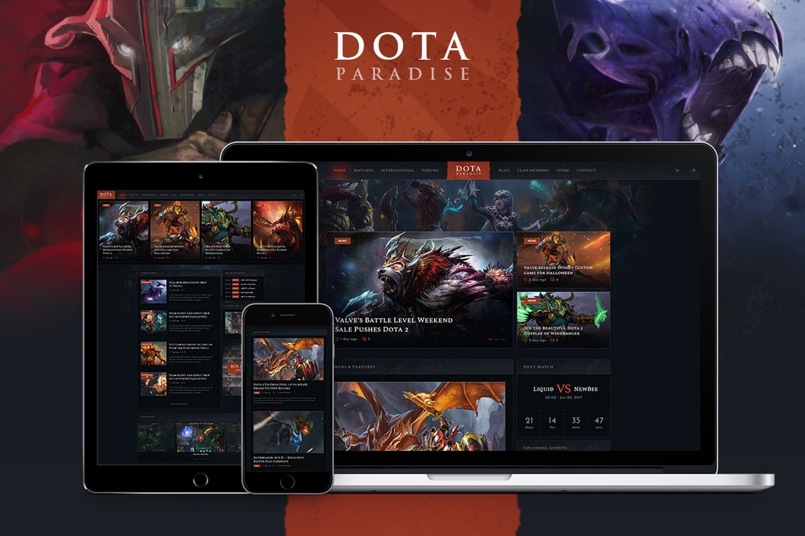 Tema WordPress Gaming Terbaik: Ludos Paradise