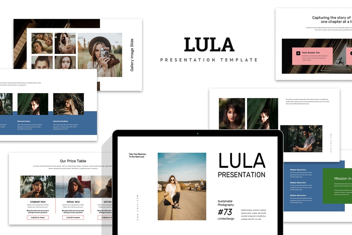 Lula: Template Powerpoint Kreatif untuk Presentasi Menarik