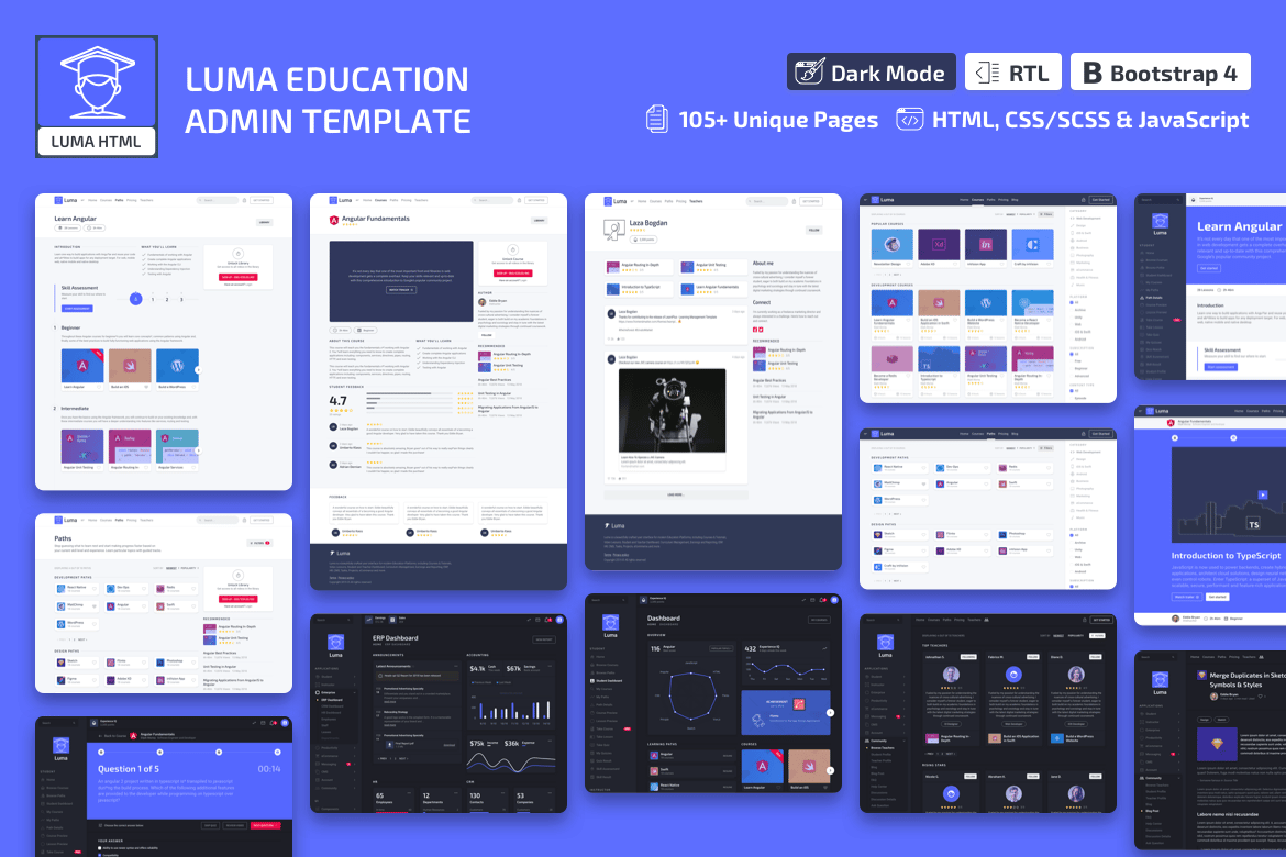 Luma - Sistem Manajemen Pembelajaran HTML untuk Pendidikan Modern