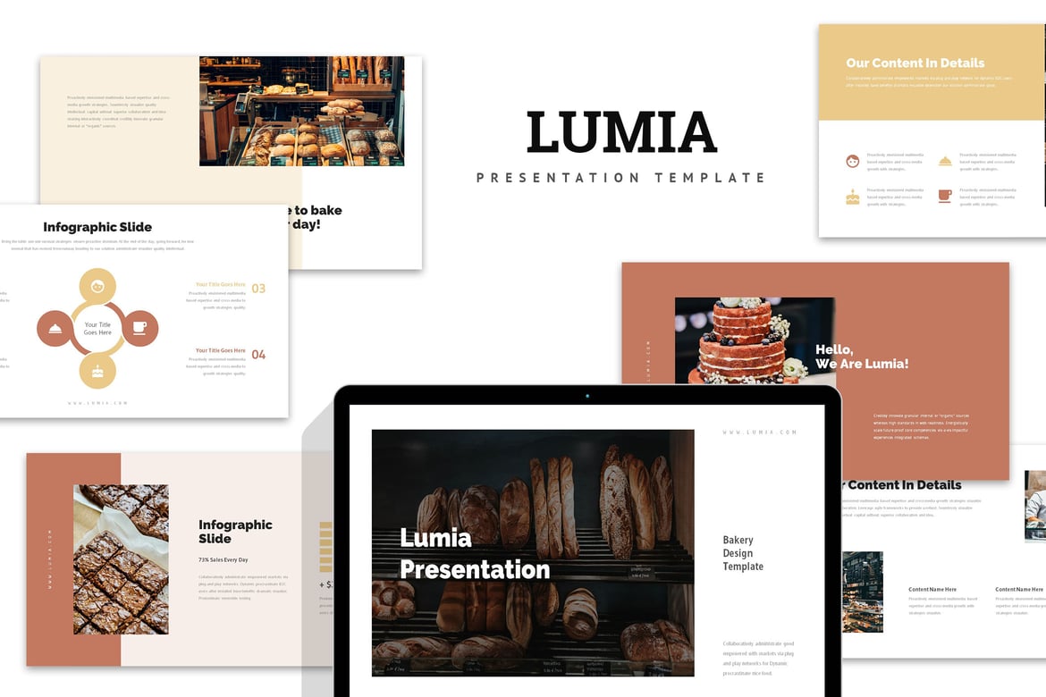 Template Powerpoint Bakery yang Menarik dan Profesional