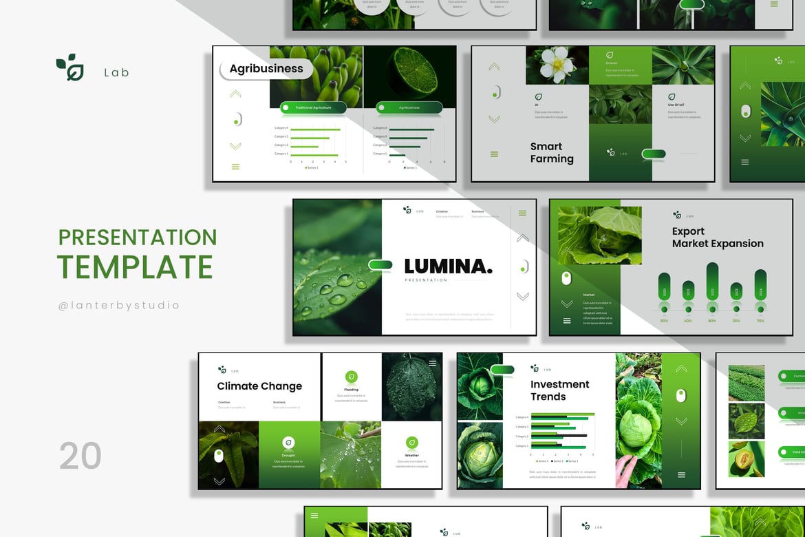 Template PowerPoint Lumina: Solusi Presentasi Profesional