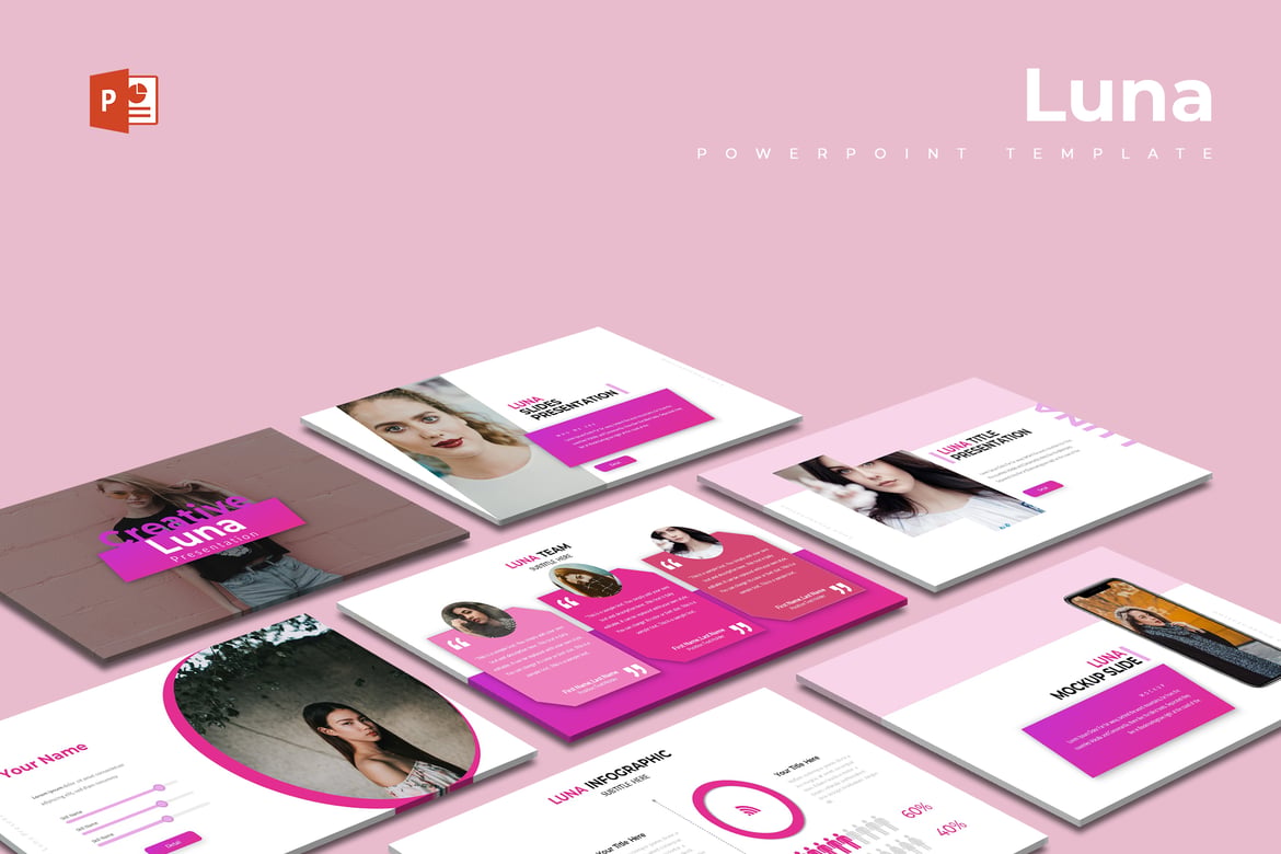 Template PowerPoint Luna: Solusi Presentasi Menarik dan Profesional