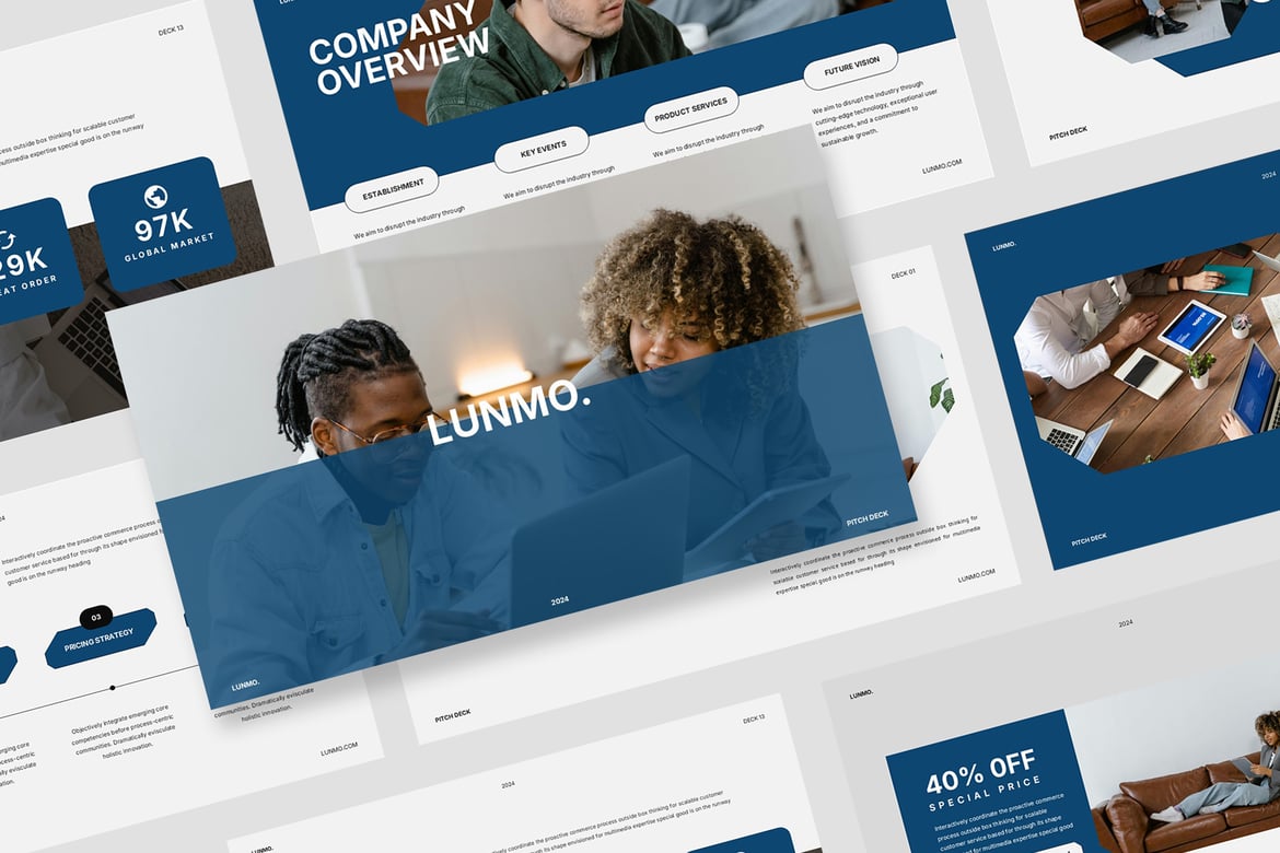 Lunmo: Template PowerPoint untuk Presentasi Menarik