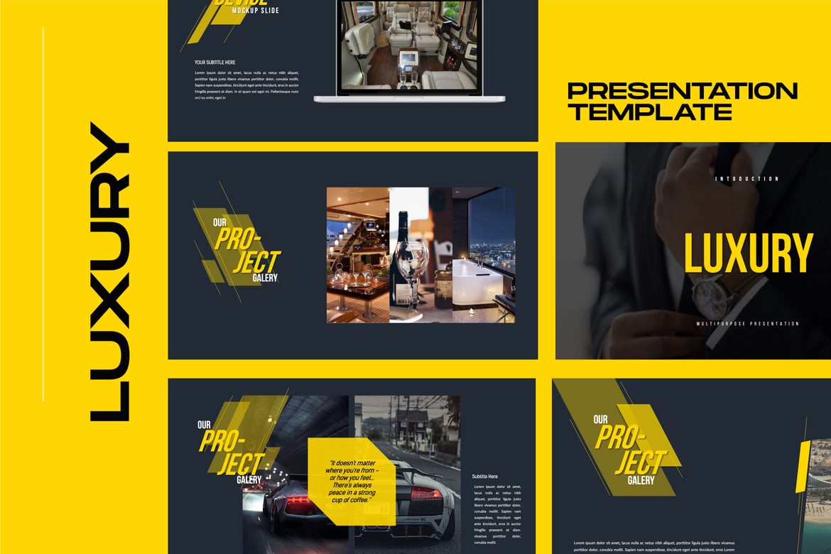 Template Presentasi PowerPoint Modern & Elegan untuk Bisnis