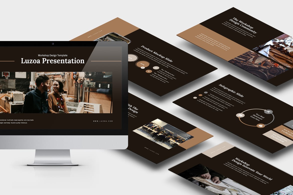 Template Powerpoint Luzoa: Solusi Presentasi Workshop yang Efektif