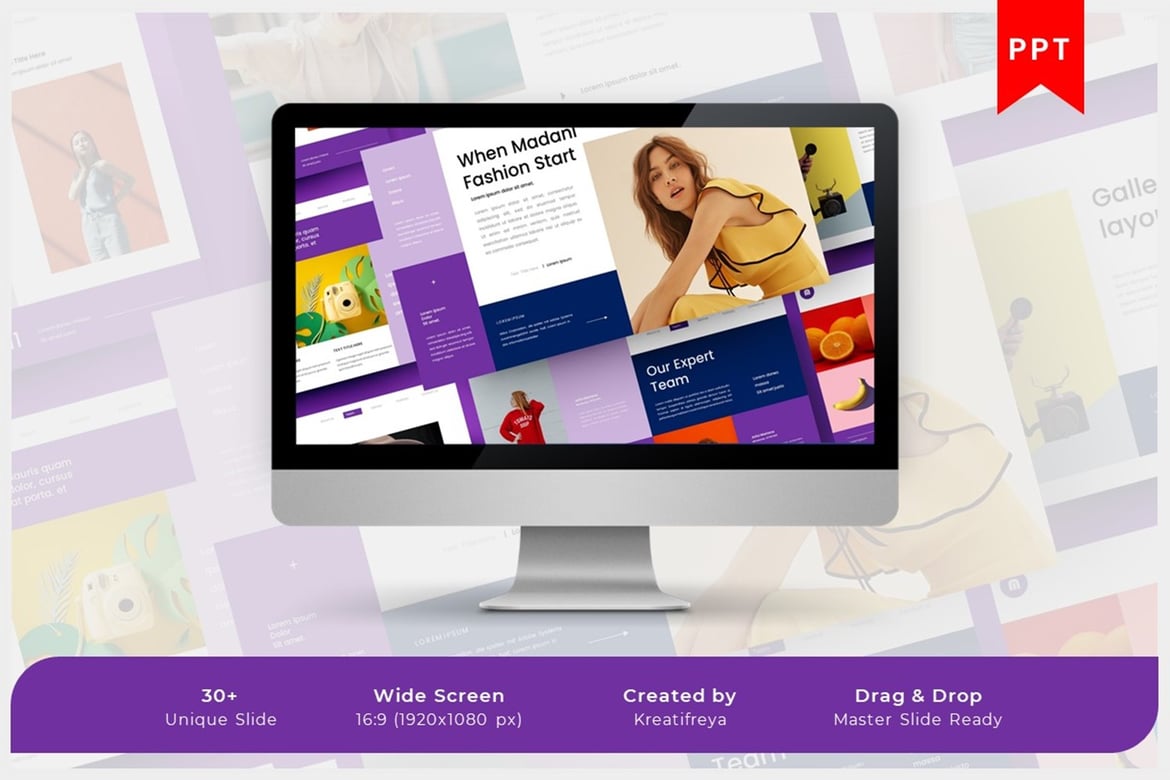 Template PowerPoint Madani: Solusi Presentasi Profesional Anda
