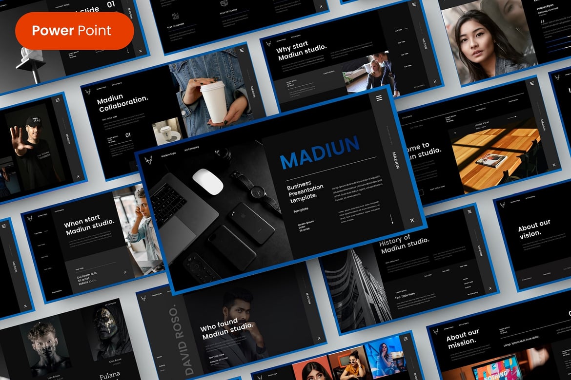 Template PowerPoint Madiun – Solusi Presentasi Profesional Anda