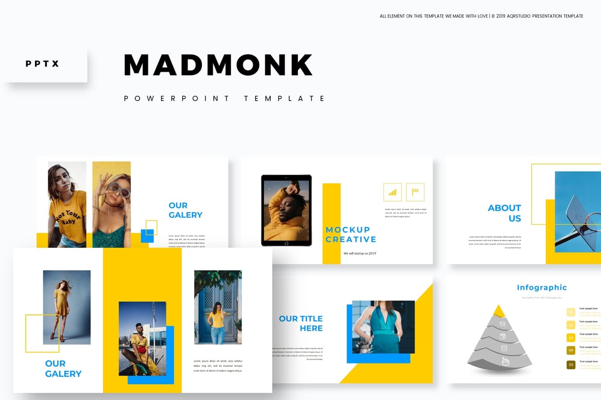 Madmonk - Template Powerpoint Serbaguna